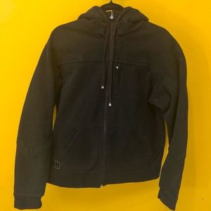 Lululemon Black Scuba Full Zip Hoodie Jacket Large/ XL